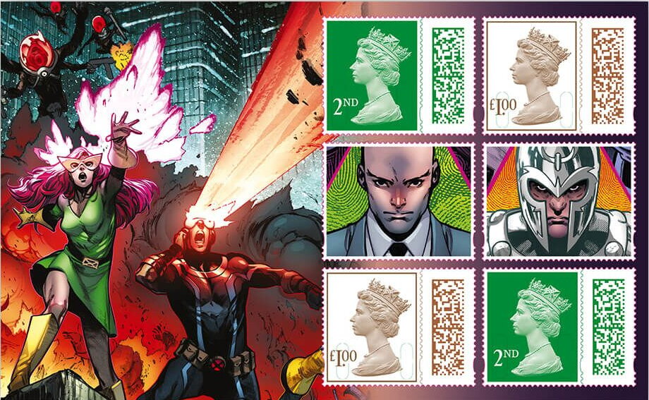 X-Men Comics Characters Booklet Pane 5