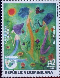 Stamp, Untitled by Clara Ledesma, Dominican Republic,  , Art, U.P.A.E.P.