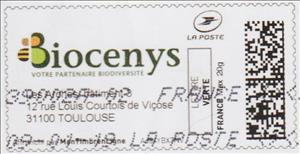 Stamp, Biocenys, France,  , Environment Protection