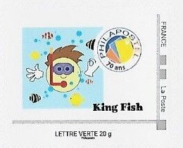 Phil@kids2023 Philapostel 70 years King Fish