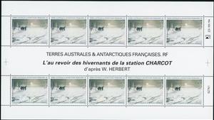 Full Pane, Moving of Winter Station, Charcot, French Southern and Antarctic Lands (TAAF),  , Snow, Stations, Winter