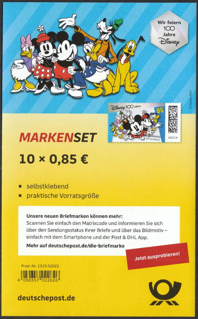 Disney Cartoons, Centenary