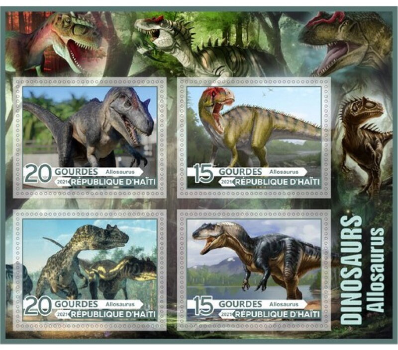 Fauna Dinosaurs Allosaurus