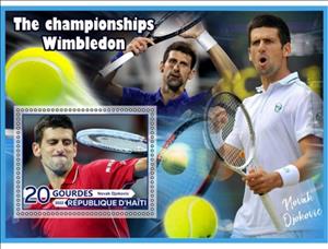 Souvenir Sheet, Sport The Championships Wimbledon, Haiti,  