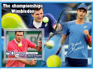 Souvenir Sheet, Sport The Championships Wimbledon, Haiti,  