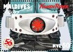 Stamp, Kamen Rider, Maldives,  , Anniversaries and Jubilees, Comics