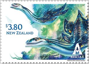 Stamp, Avatar : The Way of Water, New Zealand,  , film