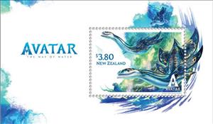 Souvenir Sheet, Avatar : The Way of Water, New Zealand,  , film