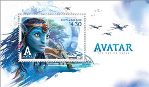 Souvenir Sheet, Avatar : The Way of Water, New Zealand,  , film