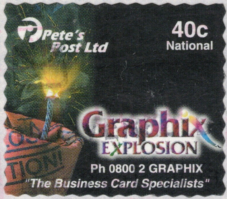 Graphix Explosion. Printers Publicity. Lit Fuse.
