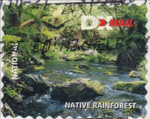 Stamp, Native Rainforest, Personalized and Private Mail Stamps,  , Forests, Rainforest