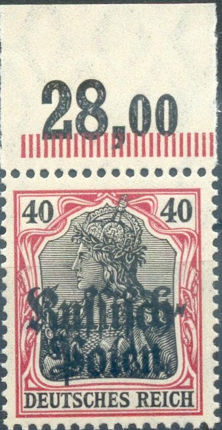 Overprint Russisch-Polen
