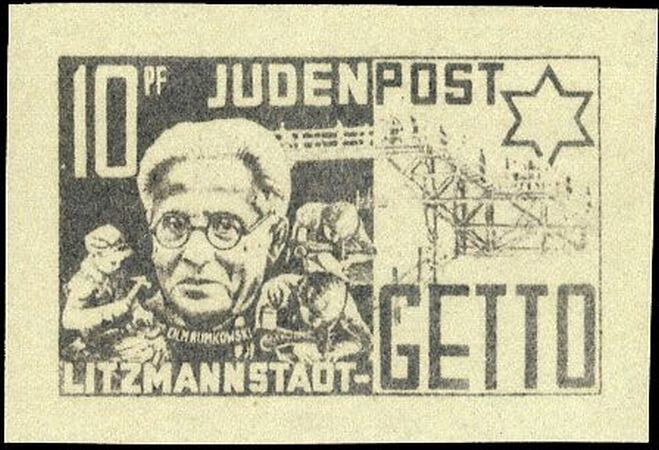 Jews local post in Lodz Ghetto - 1st Edition