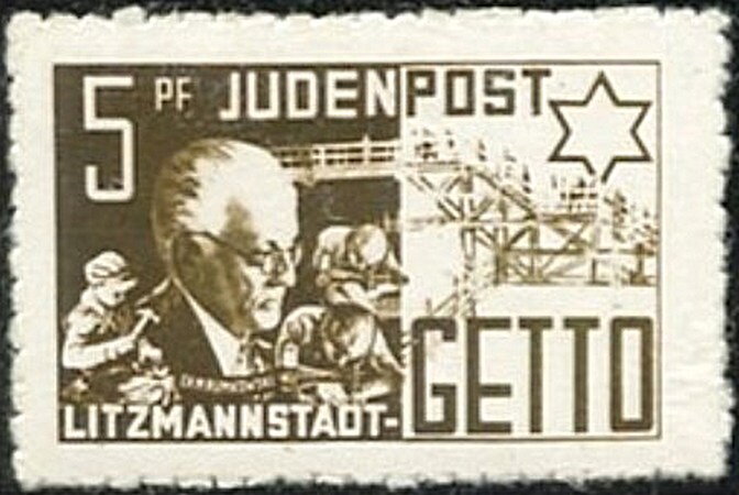 Jews local post in Lodz Ghetto - 2nd Edition