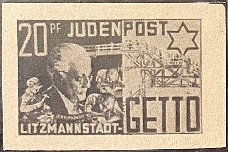 Jews local post in Lodz Ghetto - 2nd Edition