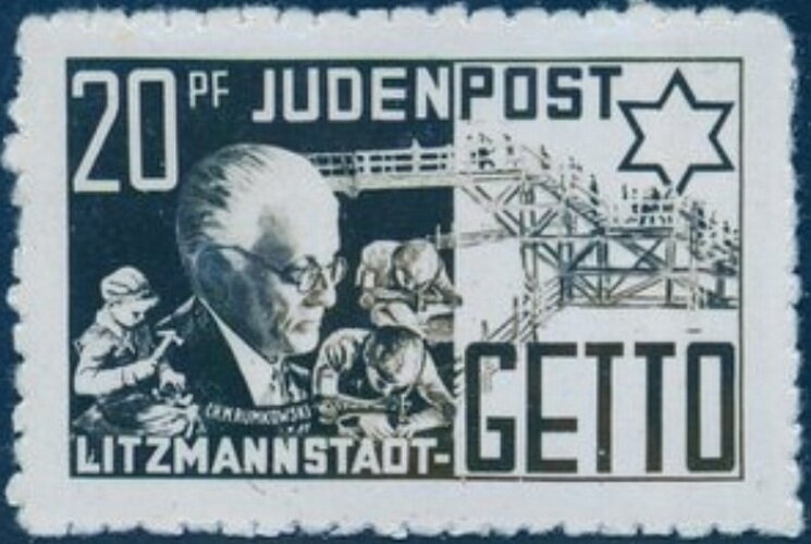 Jews local post in Lodz Ghetto - 2nd Edition