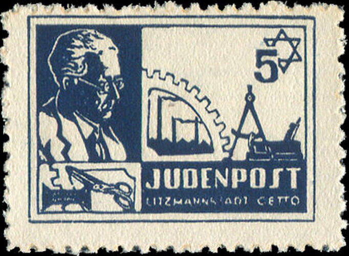 Jews local post in Lodz Ghetto - 4th Edition