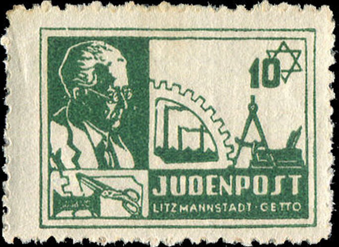Jews local post in Lodz Ghetto - 4th Edition
