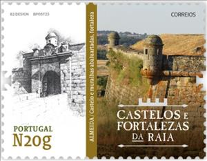 Stamp, Almeida Fortress, Portugal,  , Fortresses / Strongholds