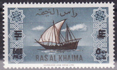 Dhow, surcharged