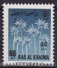Seven Palms, surcharged