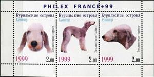 Mini Sheet, Dogs, Russia, Kunashir Island,  , Animals (Fauna), Dogs