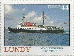 MS Oldenburg at Sea