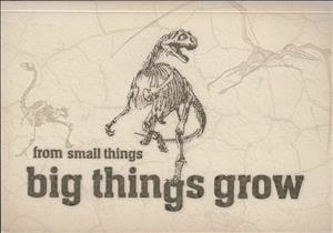 Booklet, Big Things Grow - Prestige Booklet, Australia,  , Dinosaurs
