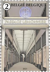 Stamp, Passage Lemonnier, Liège, Belgium,  , Architecture