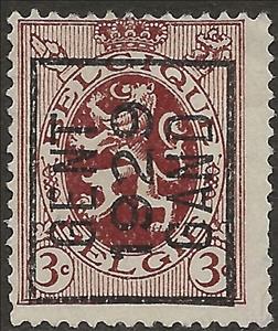 Stamp, Precanceled Heraldic Lion, Belgium,  , Coats of Arms, Heraldic Animals, Лев