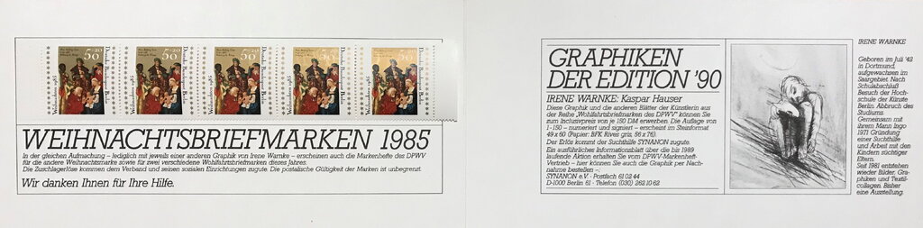 Booklet-"Adoration of the Kings" by Hans Baldung