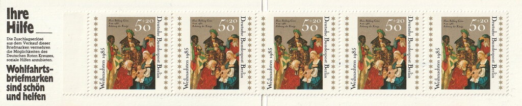 Booklet-"Adoration of the Kings" by Hans Baldung