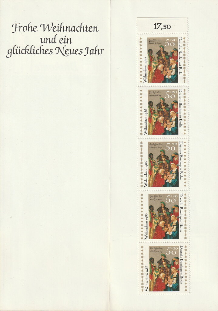 Booklet-"Adoration of the Kings" by Hans Baldung