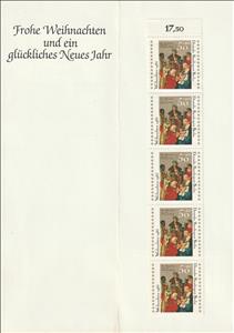Booklet, Booklet-"Adoration of the Kings" by Hans Baldung, Berlin,  , Artists, Biblical Accounts, Christmas, Feasts, Painters, Paintings