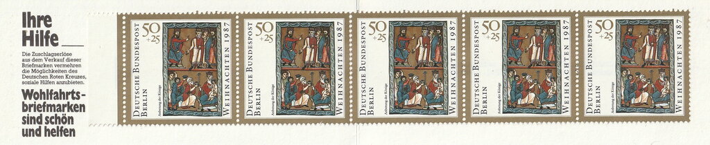 Booklet, Booklet-Adoration of the Magi, Berlin,  , Biblical Accounts, Christmas, Feasts, Miniatures