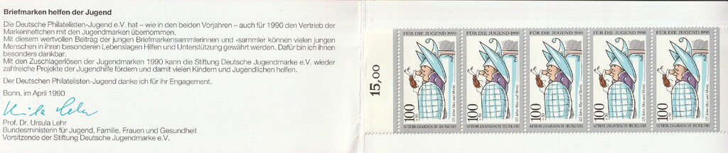 Booklet-Insect on Uncle Fritz's nose