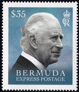 Stamp, King Charles III, Bermuda,  , Kings