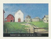 Easter Seals 1993 Provinces Manitoba
