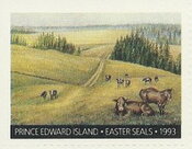 Easter Seals 1993 Provinces Prince Edward Island