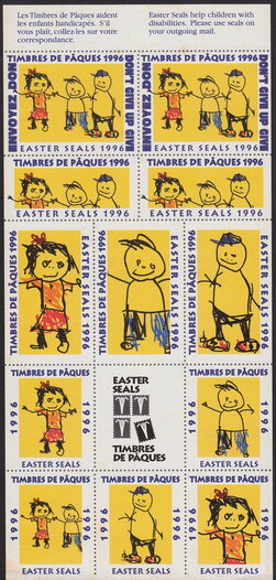 Easter Seals 1996 Disabled Children