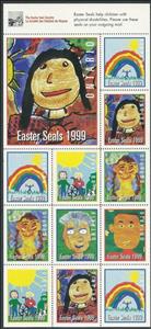 Full Pane, Easter Seals Help Children with Physical Disabilites, Canada,  , Charity, Children, Disabled, Drawings, Easter