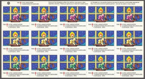 Lung Association Candle Sheet