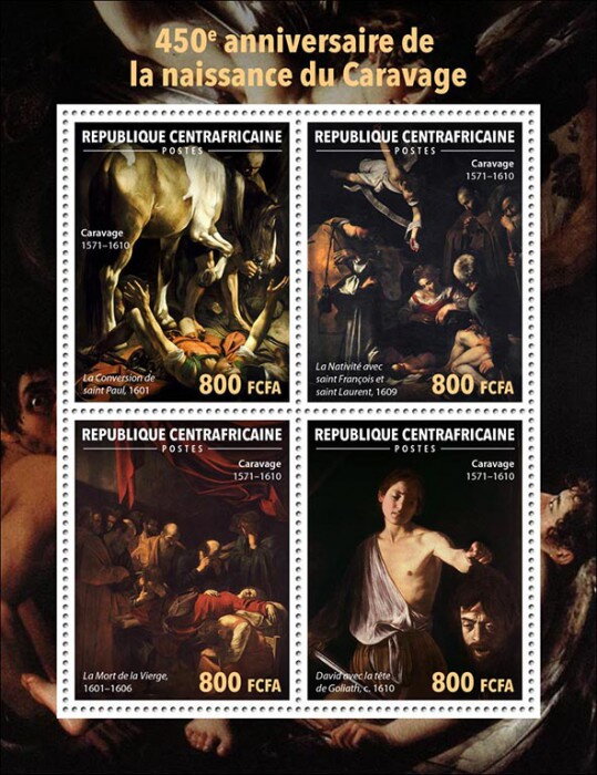 450th anniversary of Caravaggio