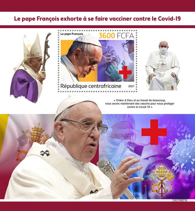 Pope Francis urges to get vaccinated against Covid-19