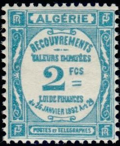 Stamp, Type Recouvrements, Algeria,  