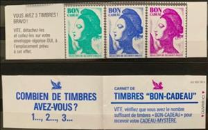 Booklet, Readers Digest Bon Cadeau. Mariannne Liberté, France,  , Presents / Gifts, Women