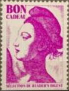 Stamp, Readers Digest Bon Cadeau. Mariannne Liberté, France,  , Presents / Gifts, Women