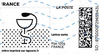 Pharmacy Symbol. Redesign without Laposte logo