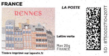 Rennes. Redesign without Laposte logo