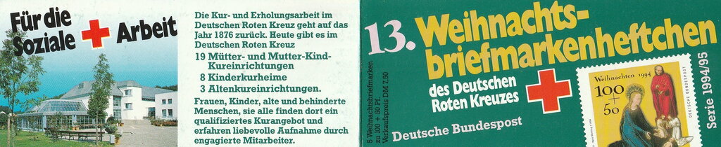 Booklet, Booklet-"Nativity", Germany, Federal Republic,  , Biblical Accounts, Christmas, Religion